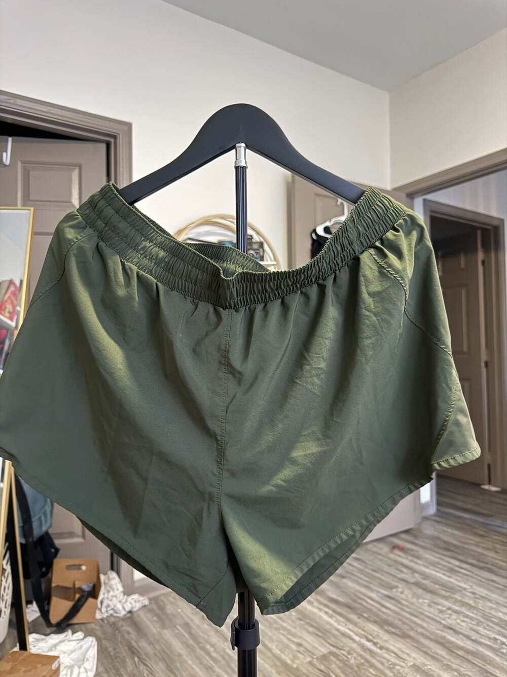 All in Motion Run Shorts Size XXL Green Athletic